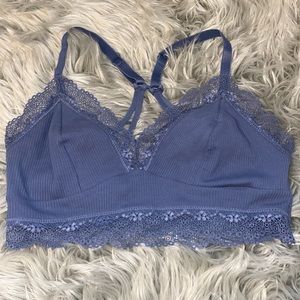 Slate Blue Bralette (Nwot)